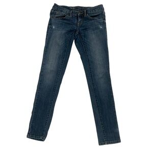 Mossimo Supply Co. Low Rise Skinny Distressed Jeans Size 00 Short Women’s